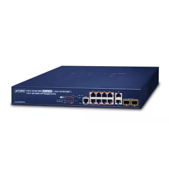 Beheerde L2+ Gigabit Ethernet-switch PLANET GS-5220-8P2T2S