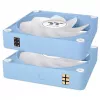 Thermaltake CT140 EX Reverse ARGB 140mm behuizingsventilator 3-pack hortensiablauw
