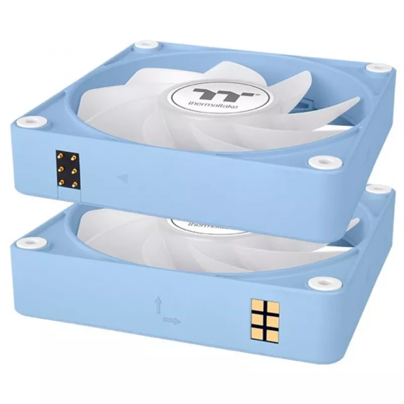 Thermaltake CT140 EX Reverse ARGB 140mm behuizingsventilator 3-pack hortensiablauw