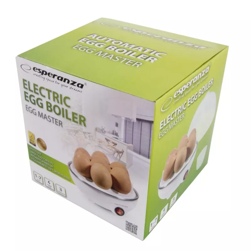 Esperanza EKE001 eierkoker 7 eieren 350 W wit