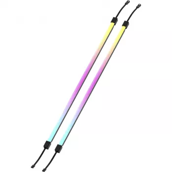 LED-strip CORSAIR LS350 Aurora, meerkleurige verlichting, 350 mm lengte, 10 mm breedte, 2 stuks