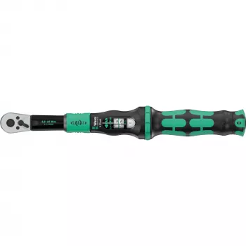 Momentsleutel met omschakelratel Click-Torque Lock A 5 zwart/groen, afname 1/4, 2,5 tot 25 Nm