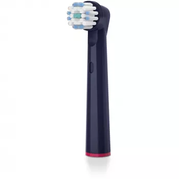Beurer TB Sensitive Eco Green Planet borstelkoppen, donkerblauw, 4-pack