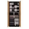 Topeshop OLIV 2D ANT/ART KPL boekenkast