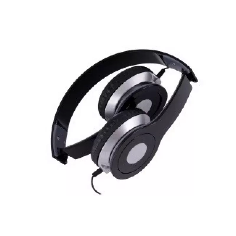 Headset Rebeltec City universele headsets met microfoon zwart RBLSLU00020