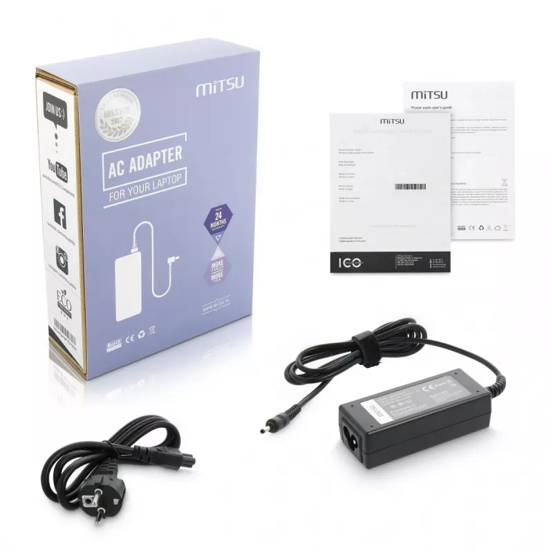Voeding MITSU 19V 2,37A model 5ZM009 voor draagbare apparaten