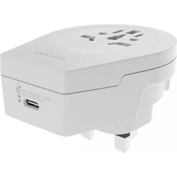 Skross wereldadapter - wereld naar UK USB-C™ PD (64715)