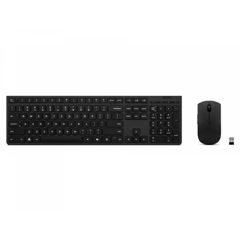 Draadloze toetsenbord- en muisset Lenovo 4X31R64354 Bluetooth grijs