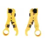 Lanview LVN125455 Kabelcrimptang Striptang Geel
