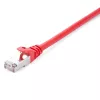Netwerkkabel V7 rood Cat6 afgeschermd RJ45 stekker naar RJ45 stekker 10m rood