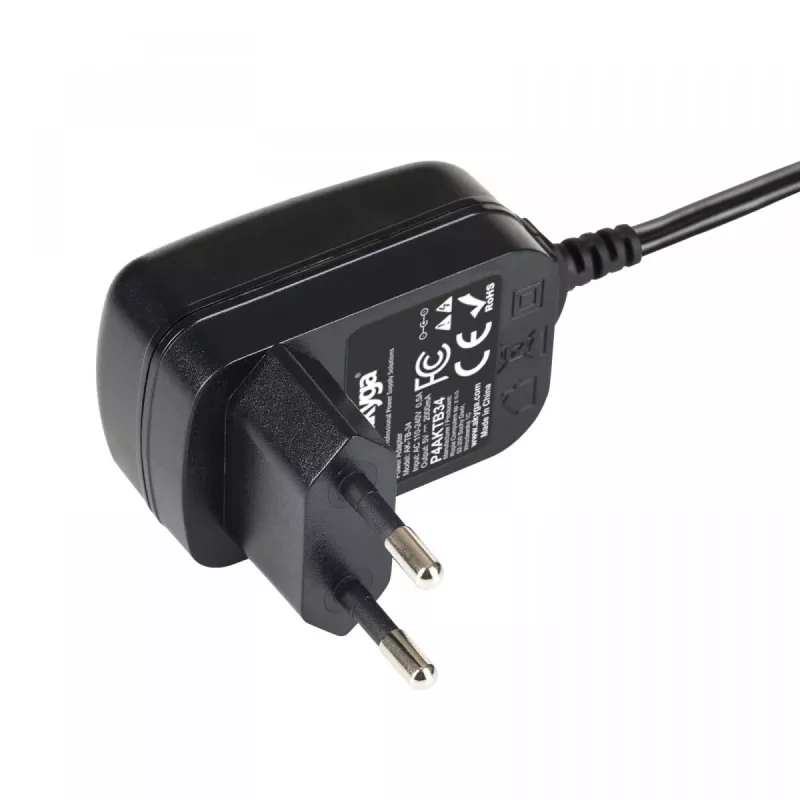 Akyga AK-TB-34 universele voeding, 5 V, 2 A, 10 W, 3,5 x 1,35 mm, 1,5 m