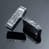 Bitspower Memory Cooler, DDR5, transparant, dubbelzijdig - 4 DIMMS