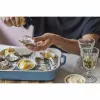 Staub 40508-172-0 rechthoekige keramische bakset, 3-delig, Antique Turquoise