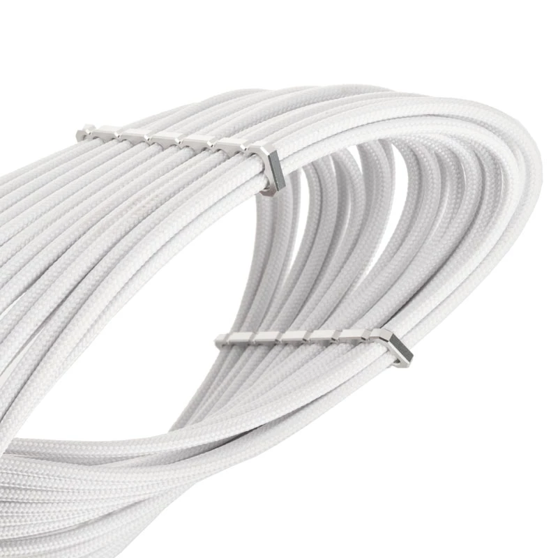 BITFENIX Alchemy PCIe 6-Pin verlengkabel 45 cm gesleeved wit