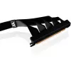 Thermaltake PCI-E 4.0 dubbele 90 graden riserkabel, 40 cm, zwart