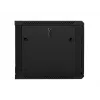 Wandbehuizing LANBERG 9U 19 inch WF01-6609-10B, 600×600×507 mm, 60 kg, IP20, zwart