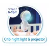 3in1 muziekprojector carrousel beige