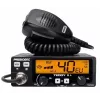 CB-radio President Teddy II+ — 40 kanalen, 4 W zendvermogen, 12/24 V, storingsfilter, 125×125×45 mm