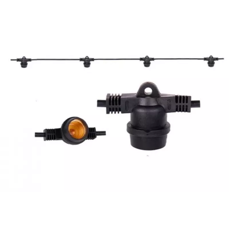 Led lamp slinger tuin STRING/E27 15M VS-613 Visional