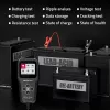 Qoltec 52489 digitale batterij-analyzer tester 3-in-1 met LCD en meertalig 6V | 12V | 24V | 30Ah-200Ah