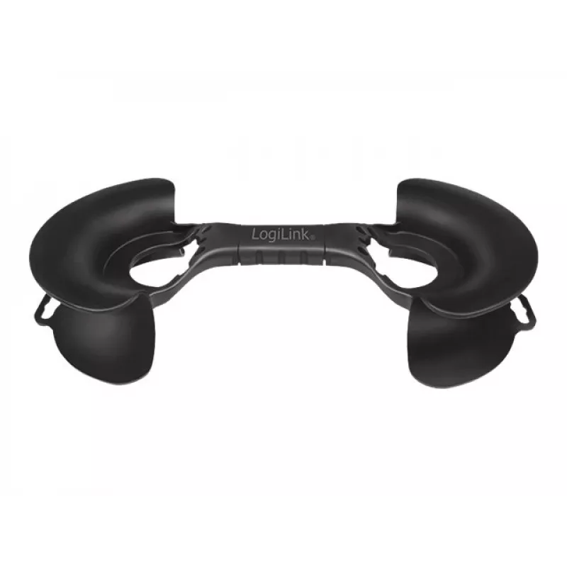 Kabelorganizer LogiLink KAB0068 universeel zwart polypropyleen 1 stuk