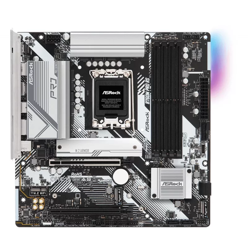ASRock B760M Pro RS DDR5 Micro-ATX moederbord