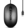 Perixx PERIMICE-222CB muis optisch stil USB-C zwart - muis - optisch (PERIMICE-222CB)