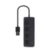USB 2.0-interfacehub Gembird UHB-U2P4-05 met 4 USB-aansluitingen