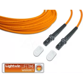 Lightwin hoogwaardige duplex glasvezel-patchkabel, MM OM2, MTRJ - MTRJ glasvezel-patchkabel (LDP-50 MTRJ-MTRJ 2.0)