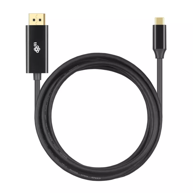 USB-C-naar-DisplayPort-kabel TB AKTBXVDUSBCDP2B 2 m – zwart