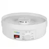 GreenBlue GB190 voedseldroger voor paddenstoelen, groenten en fruit, 5 laden, 250 W, instelbare temperatuur 35–70 °C, wit