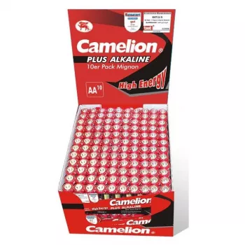 Eenmalige batterij CAMELION LR6-SP10 AA alkaline 1,5 V, 10 stuks, 49,8 mm x 1,41 cm, 24 g per stuk