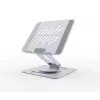 Laptop-riser-standaard GEMBIRD NBS-DR1-01 – draaibare basis, in hoogte verstelbaar, Space Grey