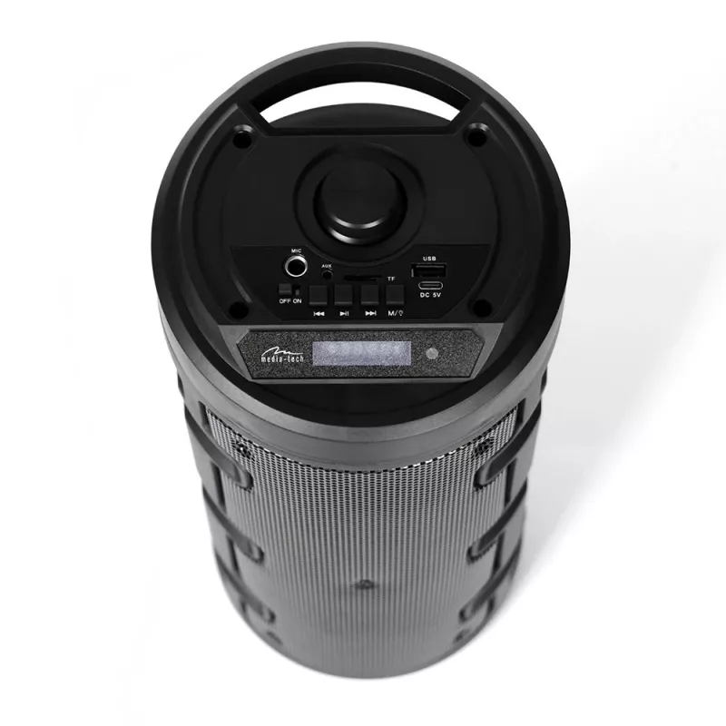 Media-tech Partybox Keg Bt - compacte bluetooth stereoluidspreker met FM-radio, MP3-speler MT3165