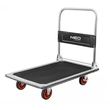 Transportwagen NEO tools 84-403, draagvermogen 300 kg, platformwagen voor het vervoeren van goederen