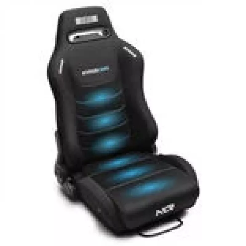 Racingstoel Next Level Racing ERS3 HYPERCOOL geventileerd zwart — sim-racing-cockpitstoel