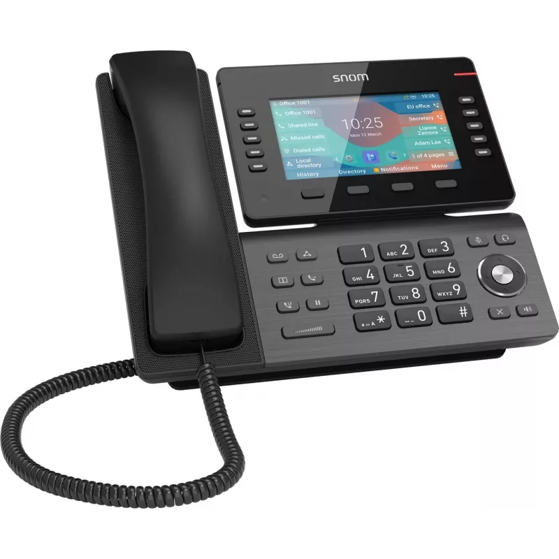 IP-telefoon Snom D865 grijs TFT Wi-Fi 12,7 cm display