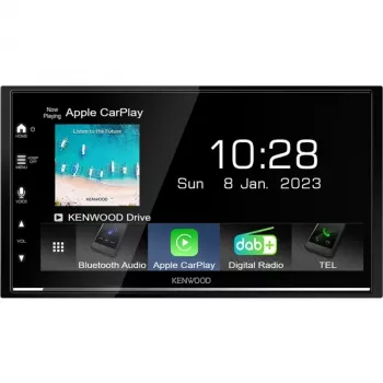 Kenwood DMX7722DABS auto-mediareceiver zwart Wi-Fi Bluetooth