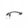 ROLINE headsetadapter - 4-polige mini-stekker mannelijk naar mini-phone stereo 3.5 mm vrouwelijk