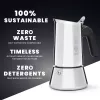 Mokkanne BIALETTI Venus Box 0,1 L RVS, 2 kopjes, polypropyleen handgreep