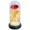 Eeuwige roos in glas Extralink Home, rode LED lichtgevend