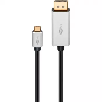 Goobay | USB-C naar DisplayPort adapterkabel | 60176 | Type-C | DisplayPort | USB-C naar DisplayPort | 2 m