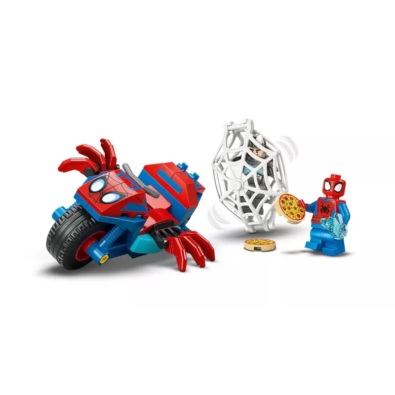 LEGO MARVEL 11206 Spidey op zijn motor tegen Rhino
