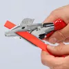 Knipex 94 35 215 Verstekschaar voor kunststof en rubberen profielen, 215 mm