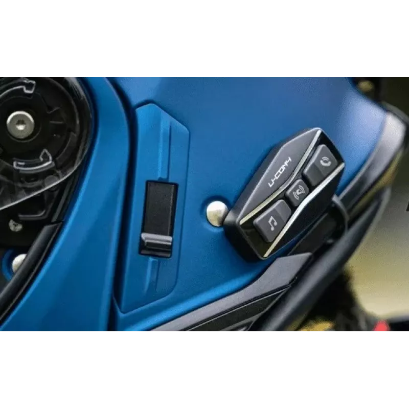 Interphone TOUR HD motorintercom (2 st.), bereik 1500 m, zwart