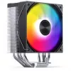 CPU-koeler Jonsbo CA40 zwart ARGB, 120 mm PWM-ventilator, 225 W TDP, zwart