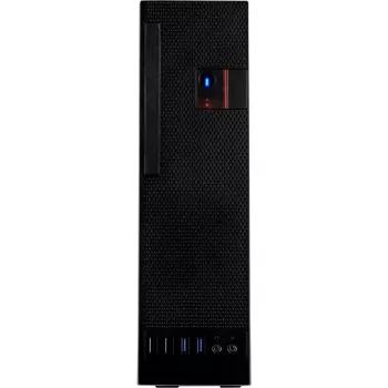PC-behuizing Inter-Tech S-331 desktop zwart