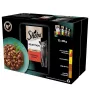 Nattenvoer voor katten Sheba Moist, zak 12×85 g (1020 g), kip & lam, volwassen