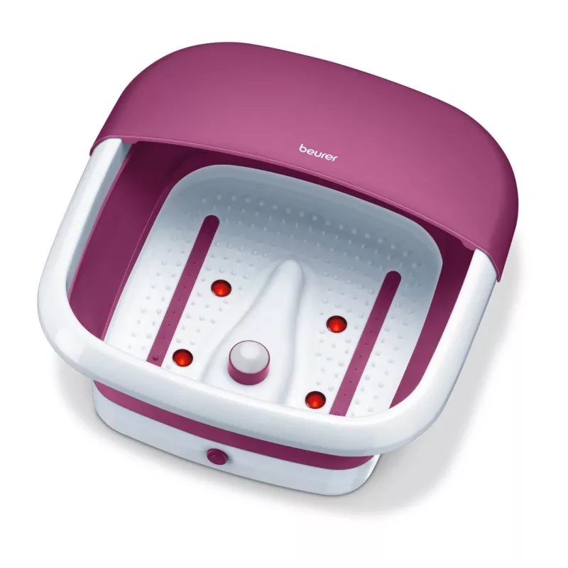 Voetbubbelbad Beurer FB 30 met bubbelfunctie en warmte – voetbad-massageapparaat, verwarming en bubbelmassage