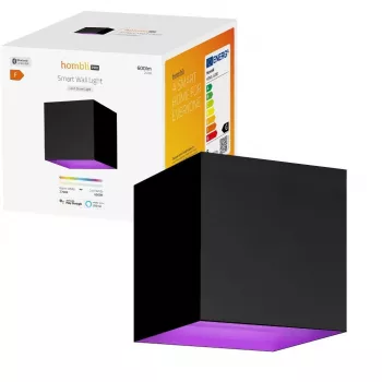 Hombli slimme buitenwandlamp, zwart